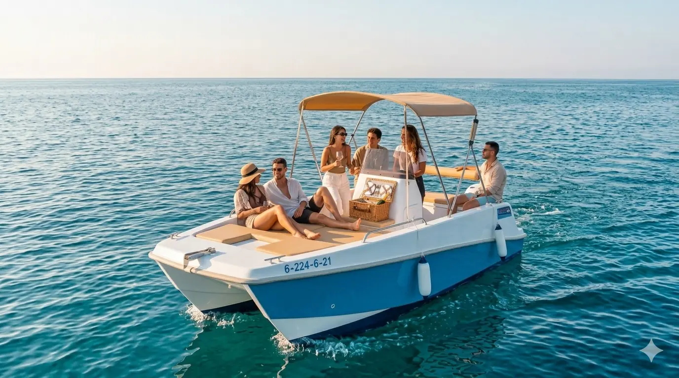 Catamarán 40cv